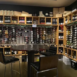 Selection of wines