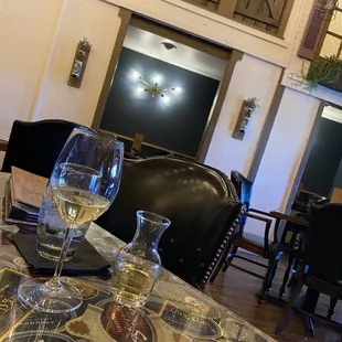 Dining room has one table nooks if you want to hide out