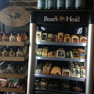 Our new Boar's Head coolers means we now offer cheeses and other Boar's Head products!