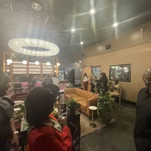 The wine lounge