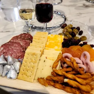 Small charcuterie plate