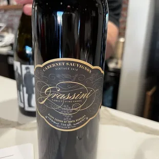 My new favorite.  $18 a glass. $68 for the Bottle.