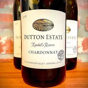 Dutton Estate Kyndall's Reserve Chardonnay. Russian River Valley Sonoma.