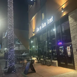 Store front on Water Street