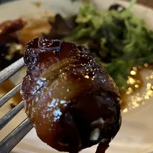 Maple Bacon Wrapped Dates