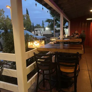 Outside, the other way