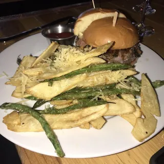 Truffle Fries and Haricot Vert