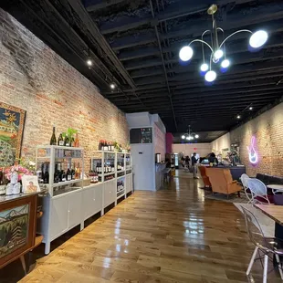 Inside of Wine Shop
