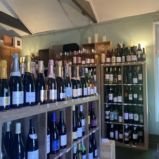 Huge selection of unique wines