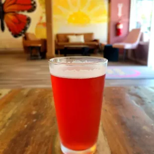 Dragon fruit beer