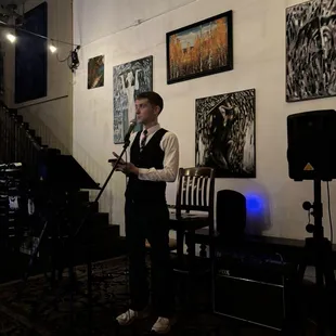 @open_mic_mondays every Monday | Doors 6pm Show 7pm #poetry #music #comedy