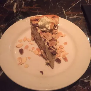 Cheesecake from Bob's. Since I didn't want the truffles on the menu.