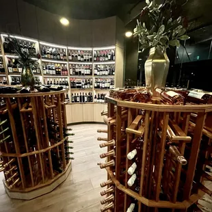 Wine retail area