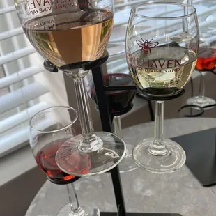 Summer wine flight is amazing!