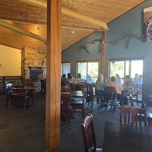 Inside the winery