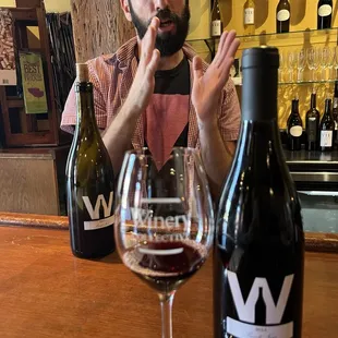 Kostas is knowledgeable of Bryan Kane's wines and friendly!