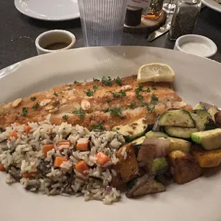 Pan Seared Trout Almondine