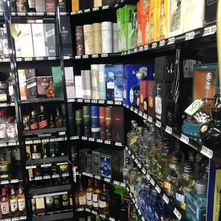 More high end liquor