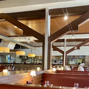 Dining area with Kitchen view