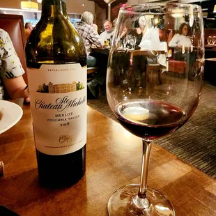 Red Wine-Chateau St. Michelle