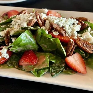 Spinach Strawberry Salad