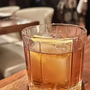 The Hooligan. Whiskey with a little cinnamon spice, clove, and citrus zest. The end result is a smooth cocktail... and my favorite.