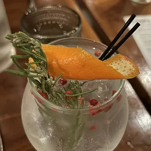 Pretty gin drink!