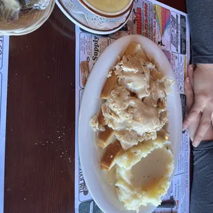 Hot Turkey Plate