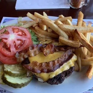 Beacon cheese burger