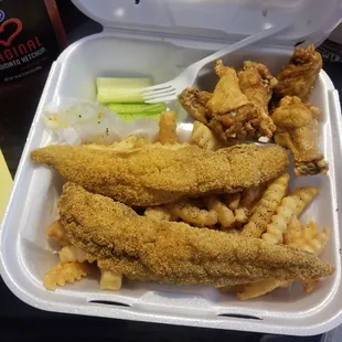 fish and chips, fish, seafood, food