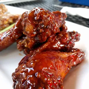 Barbecue wings