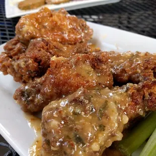 Garlic parmesan wings