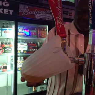 Biggest pitcher I've ever seen, and it's frosted too!!!