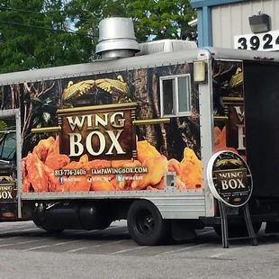 Tampa's Wing Box food truck at Cigar City