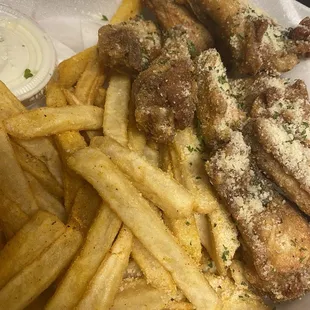 Lemon pepper ranch garlic Parmesan