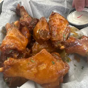 Secret Menu Item: mango habanero wings