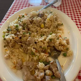 Pork fried rice