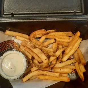 This is all the fries I get? Ok then.