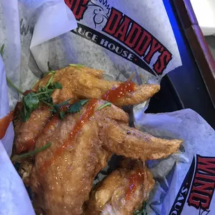 Cilantro Lime Chicken Wings