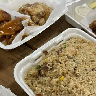 Combination fried rice