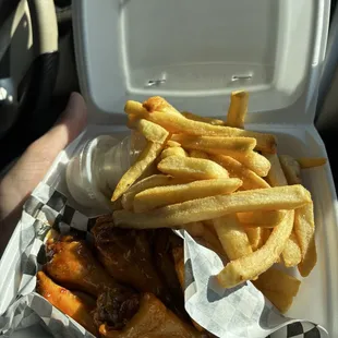 Mango Habanero Wings Combo