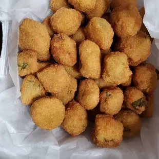 Fried okra