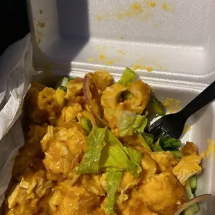 Buffalo chicken salad