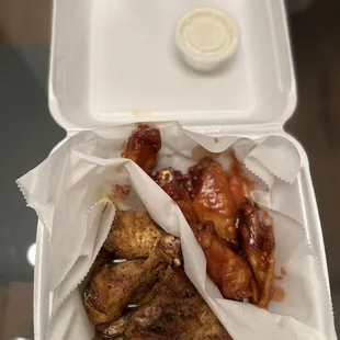 50/50 10pc wings