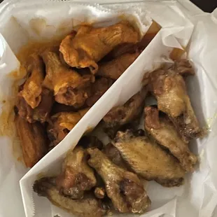 10 Piece Wings (Bone-in) 1/2 Original, 1/2 Honey Mustard