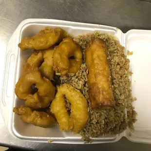 Sweet and sour shrimp