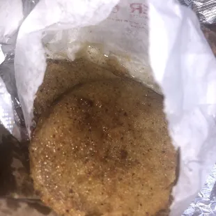 Green Fried Tomatoes FILLED with oil at the bottom,  I come here often for the BOMB wings, but I will definitely pass on the side dishes !