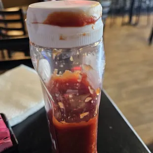 NASTY!!!!! They do NOT clean the condiment containers!!!!!