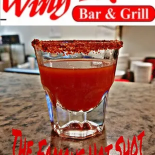Try the Famous Hot Shot