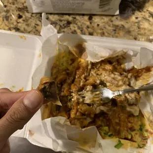 Sharp Bone in my dirty fries